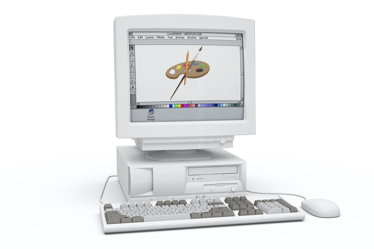 Первый векторный шедевр в CorelDRAW