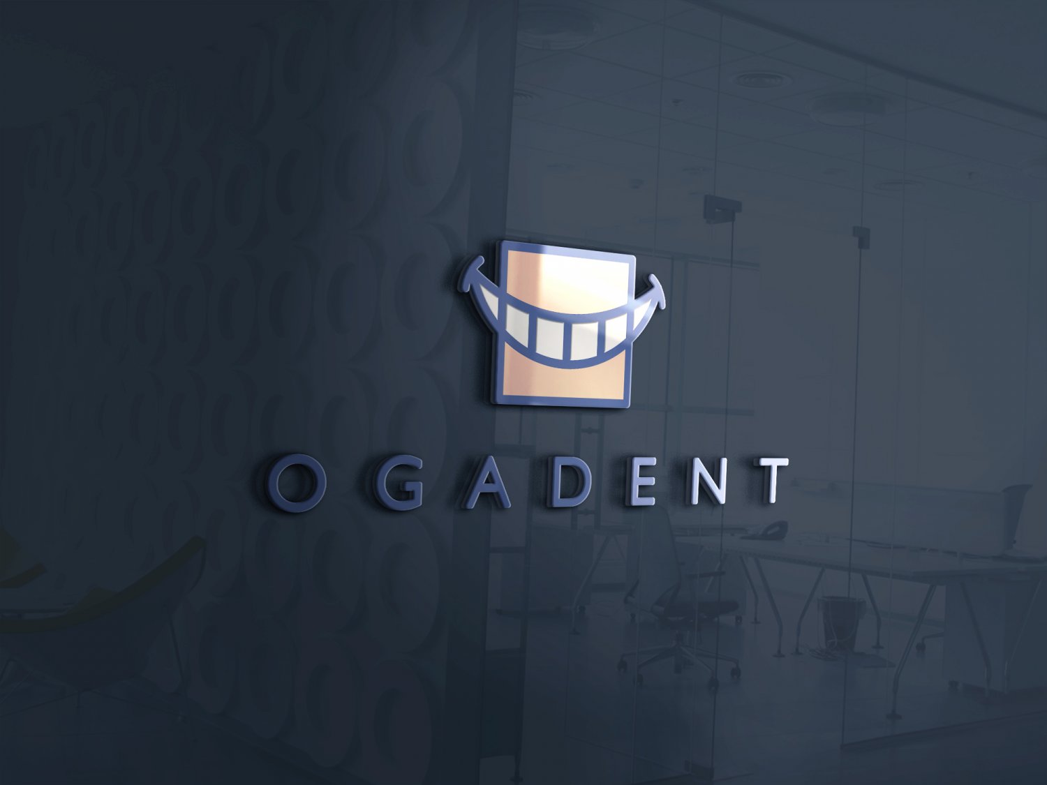 Логотип стоматологической клиники из Хельсинки «Ogadent» — фото 3