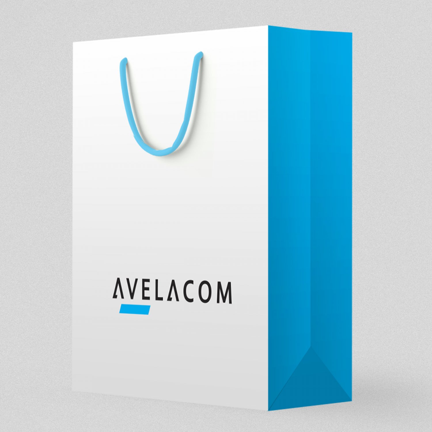 Бумажные пакеты для телекоммуникационной компании Avelacom — Чёрная Курица — креативная типография